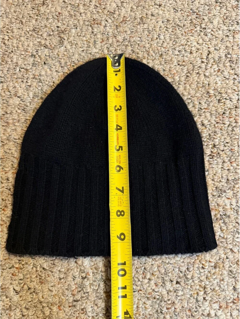 Banana Republic Cashmere black beanie winter hat